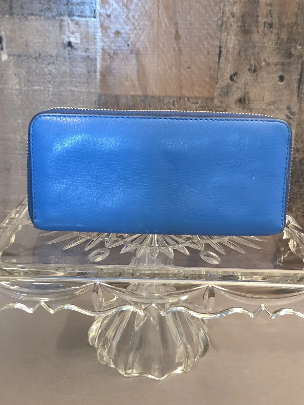 Marc by Marc Jacobs Q Slim Ziparound Wallet, Salton Sea Blue